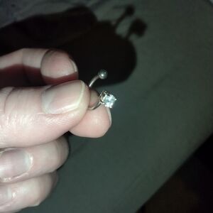 Stunning Silver Crystal Women's Earrings